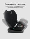 Автокресло Happy Baby Oxis 0/1/2/3 (0-36кг) black