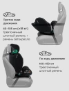 Автокресло Happy Baby Oxis 0/1/2/3 (0-36кг) black