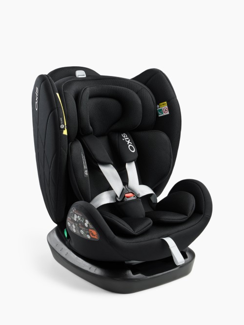 Автокресло Happy Baby Oxis 0/1/2/3 (0-36кг) black