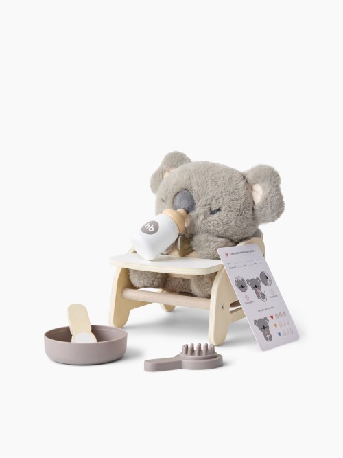 Интерактивная игрушка Happy Baby KOALLY warm grey - фото 1