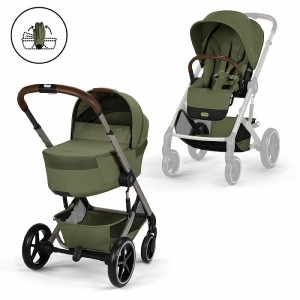 Коляска 2 в 1 Cybex Balios S Lux TPE 2026 Moss Green
