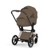 Коляска 2 в 1 Cybex Priam Style Rosegold Coconut Brown