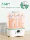 Стерилизатор Мамкози паровой детских бутылочек 8 в 1 BS02, белый Momcozy