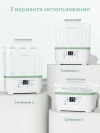 Стерилизатор Мамкози паровой детских бутылочек 8 в 1 BS02, белый Momcozy