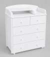 Комод Азбука Кроваток Marco 800/5 белый/белый