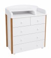 Комод Азбука Кроваток Marco 800/5 белый/бук