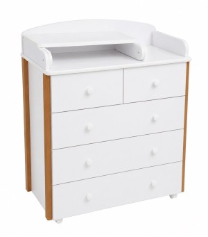 Комод Азбука Кроваток Marco 800/5 белый/бук