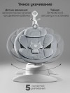 Электрокачели Amarobaby Teddy Swing серый