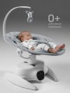 Электрокачели Amarobaby Teddy Swing серый