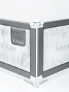 Манеж-барьер для кровати Amarobaby Safety of dreams 180 см серый