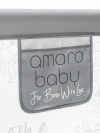 Манеж-барьер для кровати Amarobaby Safety of dreams 180 см серый