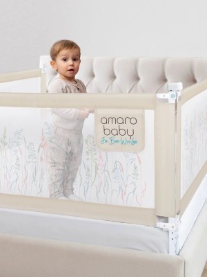 Манеж-барьер для кровати Amarobaby Safety of dreams 200 см бежевый