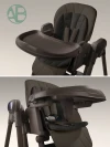 Стул-электрокачели для кормления Amarobaby Legacy коричневый