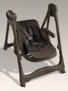 Стул-электрокачели для кормления Amarobaby Legacy коричневый