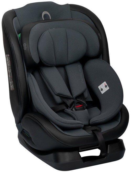Автокресло Indigo Diesel Eco i-size 0/1/2/3 (0-36кг) серый