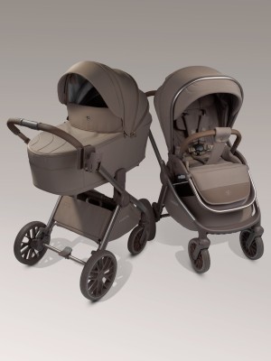 Коляска 2 в 1 Amarobaby Phenom бежевый