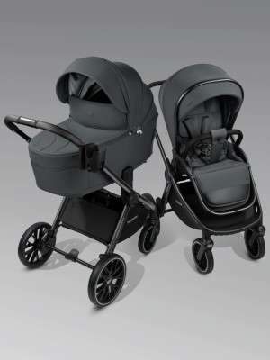 Коляска 2 в 1 Amarobaby Phenom графит
