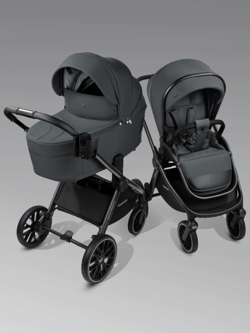 Коляска 2 в 1 Amarobaby Phenom графит