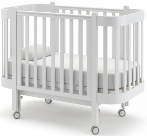 Кроватка Pituso Molli 120*60 см маятник Белый
