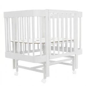 Кровать Pituso Mirelle 100*70 см маятник Белый