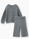 Костюм Happy Baby (кардиган и брюки) (серый / grey, 68–74, 88351-0)