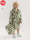 Халат Happy Baby (бело-зеленый нью / white-green new, 92–98, 88641-1)