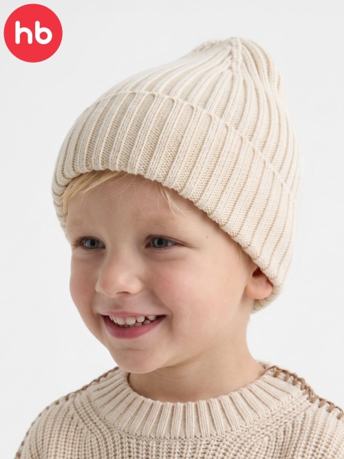 Шапка Happy Baby (светло-бежевый / light beige, 48–50, 88522-0)