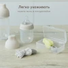 Бутылочка Happy Baby с крышкой и силиконовой соской, 125 мл (cream new, 10030)