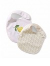 Нагрудный фартук Happy Baby на кнопке, 2 шт. (stripes and lemon, 16019)