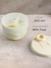 Контейнер Happy Baby для сухого молока, 260 мл (cream, 15069)