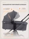 Коляска 3 в 1 MowBaby Amber Pro MB071 Graphite