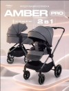 Коляска 2 в 1 MowBaby Amber Pro MB070 Graphite