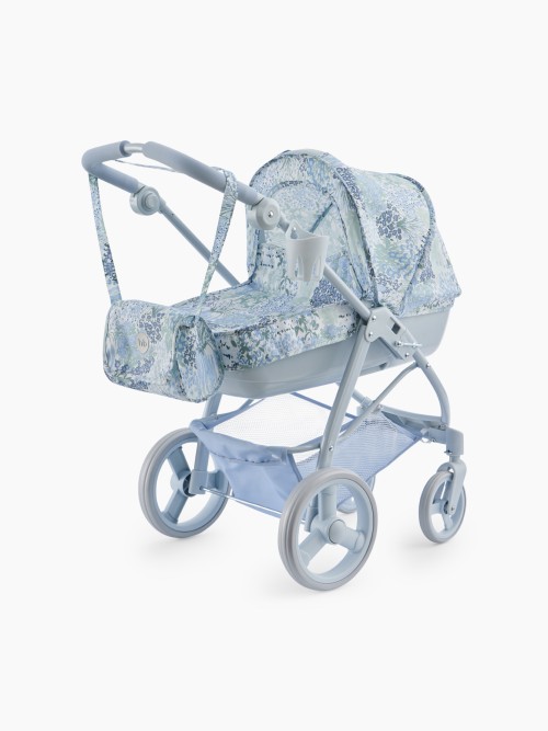 Игрушечная коляска Happy Baby Ashley Light Blue flowers