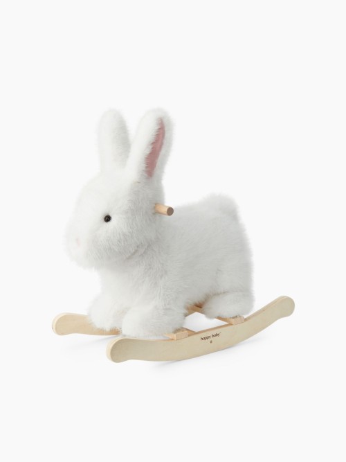 Игрушка-качалка Happy Baby Bunny white