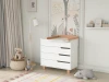 Комод Incanto Marsi 900/4 органайзер белый/бук