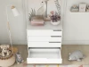 Комод Incanto Marsi 900/4 органайзер белый/бук
