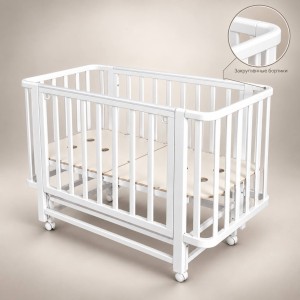 Кроватка Renelli Nola 120*60 с маятником Белый