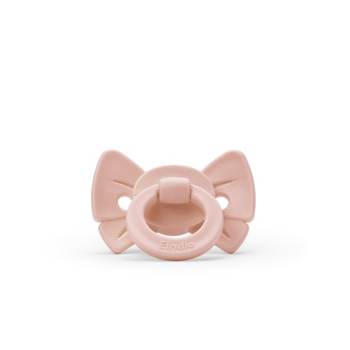 Пустышка Elodie от 3 мес.силиконовая - Binky Bow  Misty Pink