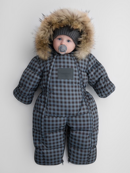 Комбинезон Happy Baby (blue grey, 68–74, 89144-0)