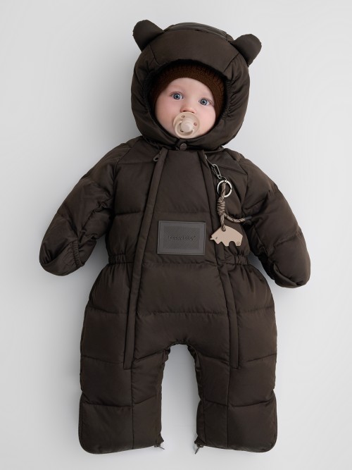 Комбинезон Happy Baby (dark brown, 80–86, 89145-0)