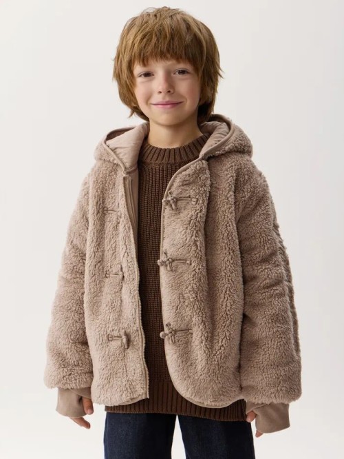 Куртка Happy Baby флисовая (beige, 92–98, 88389-1)
