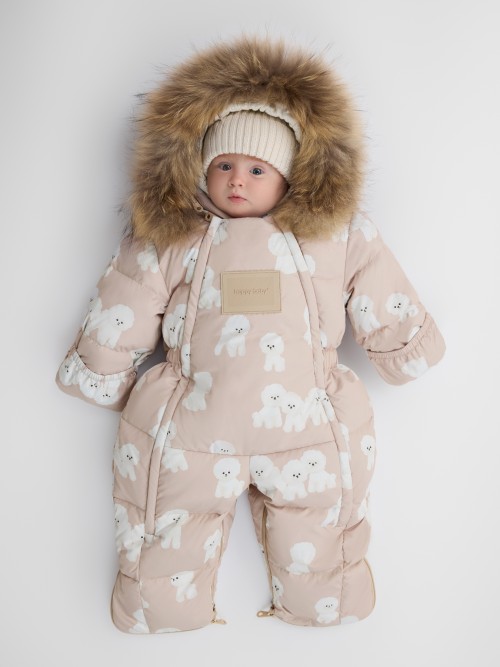 Комбинезон Happy Baby (milky, 68–74, 89144-0)