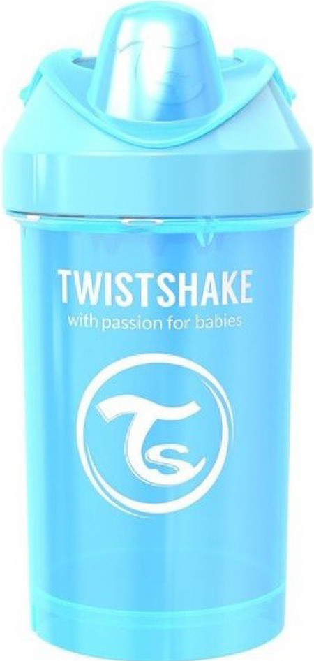 Поильник Twistshake Crawler Cup 300 мл. Жемчужный синий 8+m