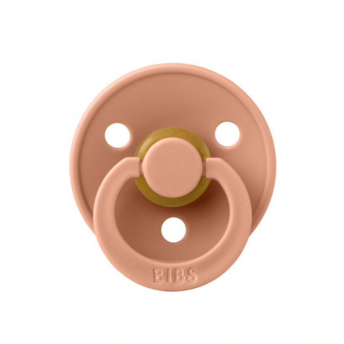 Пустышка латексная BIBS Colour Peach 6-18 месяцев