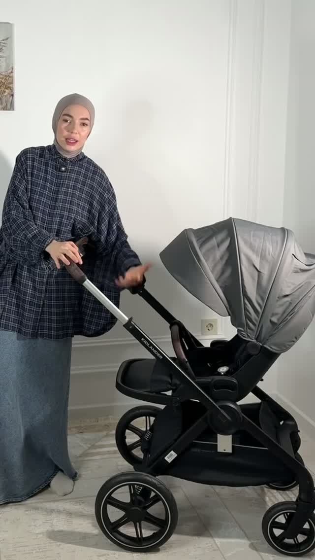 Обзор на коляску 2 в 1 Happy Baby Kidlander Dark grey